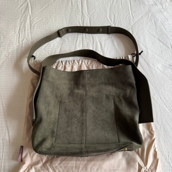 Songmont Large Drippy Tote Bag - Olive - Picture 2 of 5